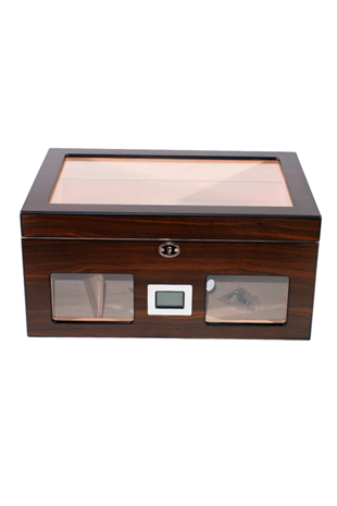 PremiumQuality Urdesa Kahverengi Sedir Humidor Puro Kutusu