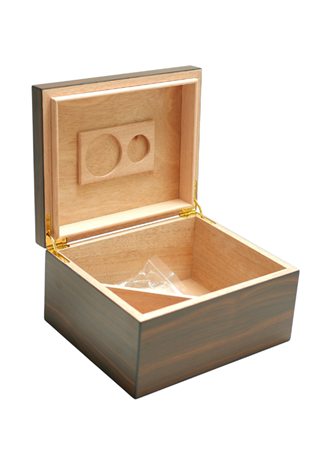 PremiumQuality Polermo Kahverengi Sedir Humidor Puro Kutusu