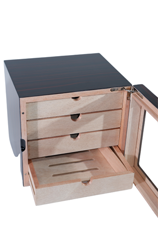 PremiumQuality Bellavista Kahverengi Sedir Humidor Puro Kutusu