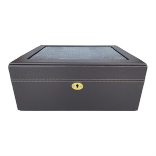 PQ Limited Edition Kahverengi Humidor Puro Kutusu
