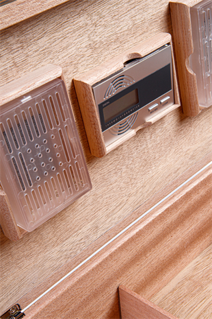 PremiumQuality Paraty Kahverengi Sedir Humidor Puro Kutusu