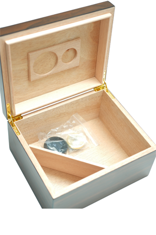 PremiumQuality Polermo Kahverengi Sedir Humidor Puro Kutusu