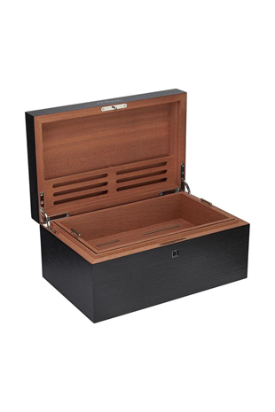 S.T. Dupont Siyah Prestige Humidor Puro Kutusu 1319