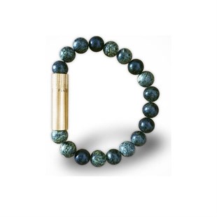 Les Fines Lames Punch Bileklik Brass Serpantin - M