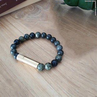 Les Fines Lames Punch Bileklik Brass Serpantin - L