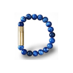 Les Fines Lames Punch Bileklik Brass Sodalit - M