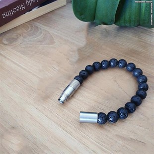 Les Fines Lames Punch Bileklik Steel Lav- L