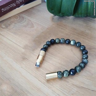 Les Fines Lames Punch Bileklik Brass Serpantin - L