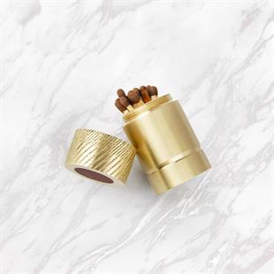 Coho Brazen Pirinç Mini Kibritlik