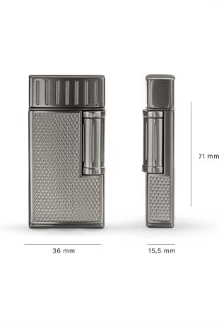 Colibri Julius Gunmetal Puro Çakmağı