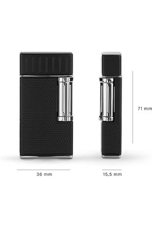 Colibri Julius Siyah-Krom Puro Çakmağı