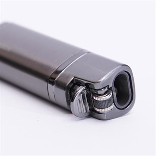 Parmida İki Torch Pürmüz Gunmetal Puro Çakmağı