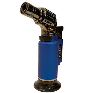 PREMİUM QUALİTY TEK Torch Pürmüz MAVİ MASA TİPİ PURO ÇAKMAK