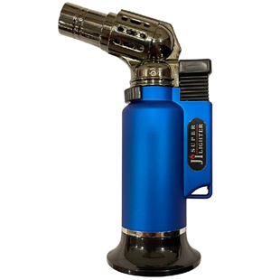 PREMİUM QUALİTY TEK Torch Pürmüz MAVİ MASA TİPİ PURO ÇAKMAK