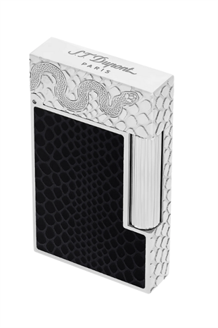 S.T. Dupont Lacquered Ligne 2 Black Puro Çakmağı 16076