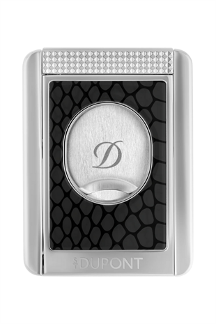 S.T. Dupont Gümüş Puro Makası Kesici & Puro Standı 3476