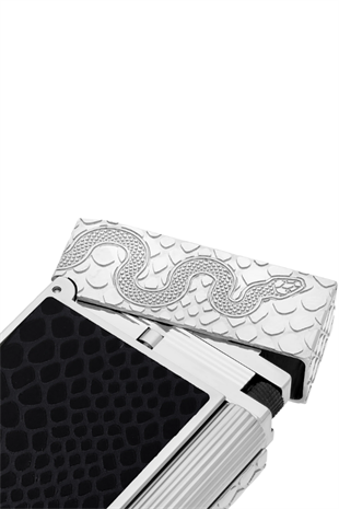 S.T. Dupont Lacquered Ligne 2 Black Puro Çakmağı 16076