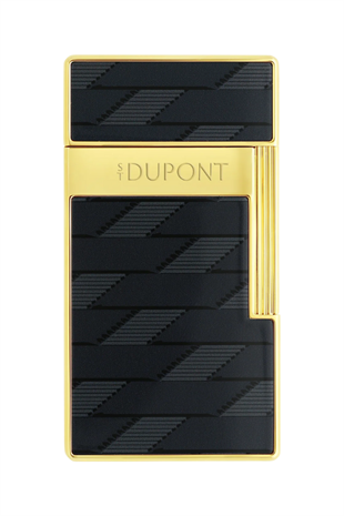S.T. Dupont Lacquered Biggy Siyah Puro Çakmağı 25079