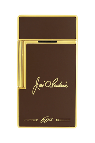 S.T. Dupont Lacquered Biggy Padron Kahverengi Puro Çakmağı 25014