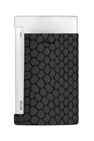 S.T. Dupont Lacquered Slim 7 Siyah Puro Çakmağı 27076