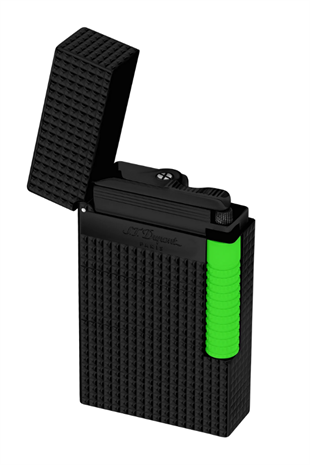 S.T. Dupont Le Grand Diamond Head Neon Green Puro Çakmağı 23072