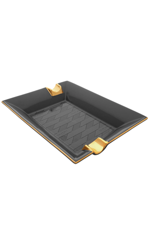 S.T. Dupont Siyah İkili Puro Küllüğü 6479