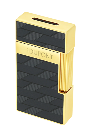 S.T. Dupont Lacquered Biggy Siyah Puro Çakmağı 25079
