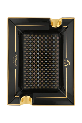 S.T. Dupont  Trinidad Desenli İkili Puro Küllüğü 6477