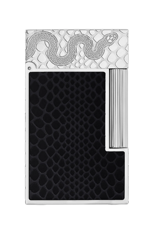 S.T. Dupont Lacquered Ligne 2 Black Puro Çakmağı 16076