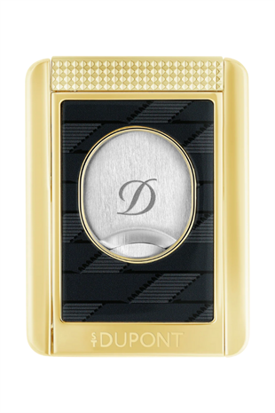 S.T. Dupont Gold Puro Makası Kesici & Puro Standı 3479