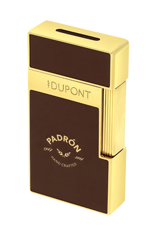 S.T. Dupont Lacquered Biggy Padron Kahverengi Puro Çakmağı 25014