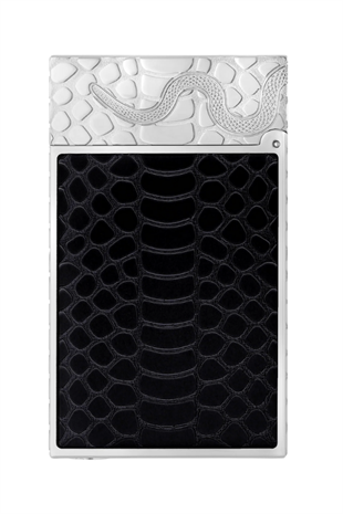 S.T. Dupont Lacquered Ligne 2 Black Puro Çakmağı 16076