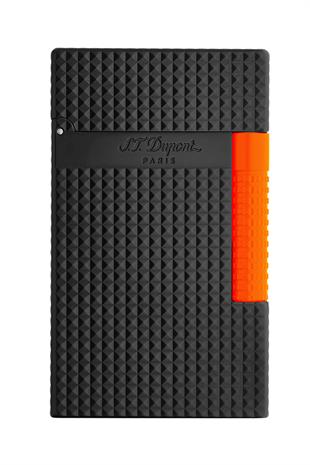 S.T. Dupont Fluo Le Grand Dupont Diamond Head Neon Turuncu Le Grand Çakmak 23069