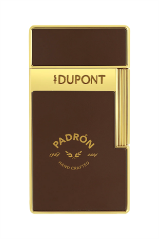 S.T. Dupont Lacquered Biggy Padron Kahverengi Puro Çakmağı 25014