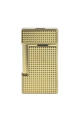 S.T. Dupont Slimmy Golden Diamond Head Puro Çakmağı 28009