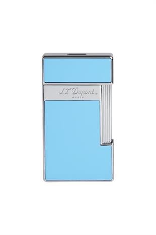 S.T. Dupont Slimmy Shiny Light Blue Lacquer Puro Çakmağı 28007