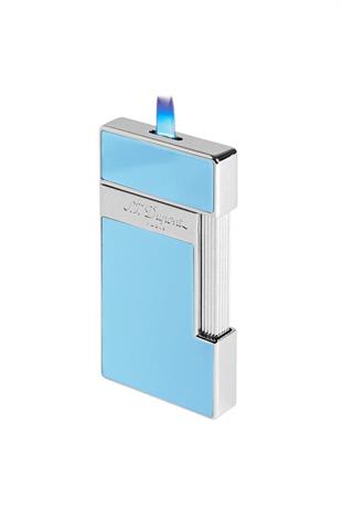 S.T. Dupont Slimmy Shiny Light Blue Lacquer Puro Çakmağı 28007