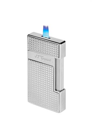 S.T. Dupont Slimmy Chrome Diamond Head Puro Çakmağı 28010