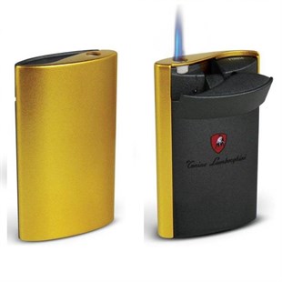 Tonino Lamborghini Tek Torch Pürmüz Altın-Gunmetal Puro Çakmağı