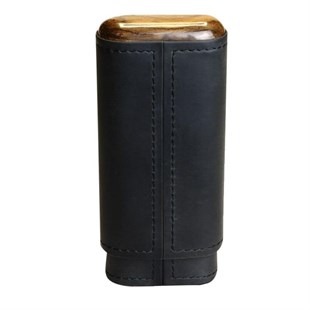 Adorini 3lü Deri Puro Kılıfı Ahşap