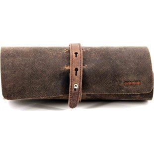 Adorini 6lı Deri Puro Taşıma Rulosu