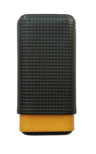 Cohiba 3lü Sarı-Siyah Puro Kılıfı