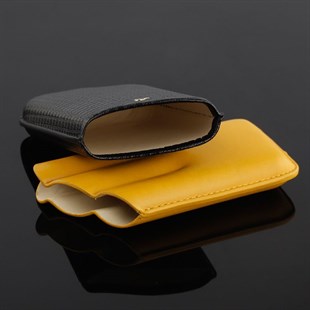 Cohiba Sarı Puro Kılıfı 3lü