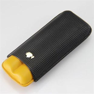 Cohiba Sarı-Siyah 2li Puro Kılıfı