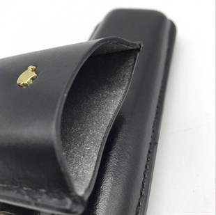 Cohiba Siyah 2li Deri Puro Kılıfı