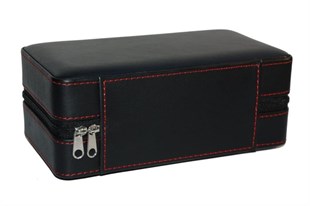 Cohiba Siyah Deri Puro Taşıma Çantası