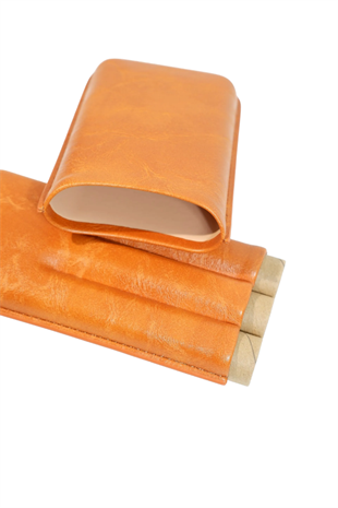 Cohiba Taba Üçlü Deri Puro Kılıfı