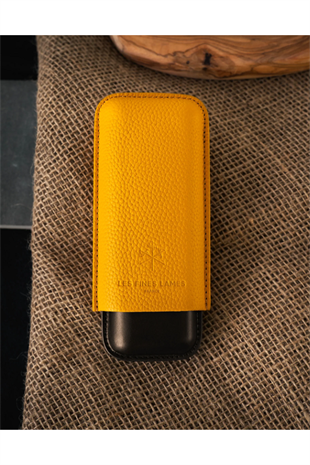 Le Petit By Les Fines Lames İkili Sarı Puro Kılıfı