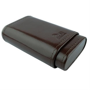 Lubinski Üçlü Kahverengi Puro Kılıfı