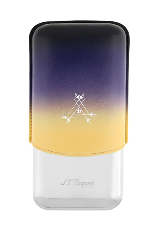 S.T. Dupont Monte Cristo La Nuit Blue Üçlü Puro Kılıfı 183035